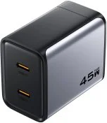 Зарядний пристрій Pisen BOLT Utility PD 45W Black (TP-C65)