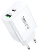 Зарядний пристрій Remax Kiddy Series PD 33W White (6954851209393)