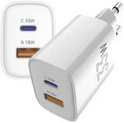 Зарядний пристрій SIGMA X-power PS33-01 GaN 33W White