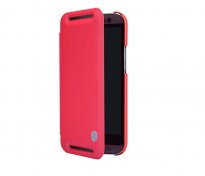 Чохол Nillkin для HTC ONE (M8) - Rain Leather Case червоний