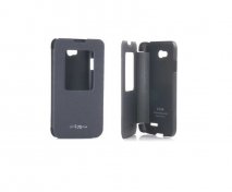 Чохол Voia для LG Optimus L70 Dual (D325) - Flip Case чорний