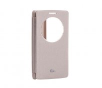 Чохол VOIA для LG Optimus G3 S (D724) - Flip Case Золотий