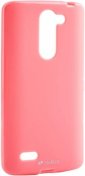 Чохол Melkco для LG Leon - Poly Jacket TPU рожевий