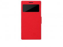 Чохол Nillkin для Huawei Ascend P6 - Fresh Series Leather Case червоний