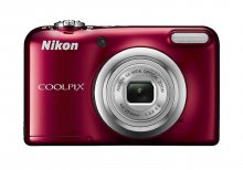 Цифрова фотокамера Nikon Coolpix A10 червона перед