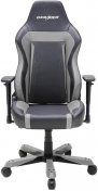 Крісло для геймерів DXRACER WIDE OH/WZ06/NG чорне з сірими вставками