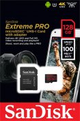 Карта пам'яті SanDisk Extreme Pro Micro SDXC V30 A1 128 ГБ (SDSQXCG-128G-GN6MA)