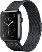 Смарт годинник Apple Watch A1757 Series 2 38mm Space Black Stainless Steel Case with Space Black Milanese Loop (MNPE2FS/A)