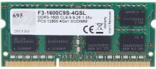 Оперативна пам’ять G.SKILL DDR3L 1x4GB F3-1600C9S-4GSL