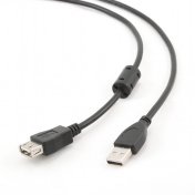 Кабель Cablexpert AM / AF 3m Black (CCF-USB2-AMAF-10)