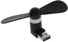 Вентилятор 2Е USB / Micro USB Black