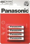 Батарейка Panasonic Red Zink-Carbon ААА (BLI/4)