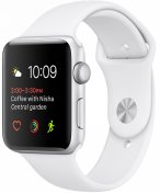 Смарт годинник Apple Watch Series 1 38mm Silver Aluminum Case with White Sport Band (MNNG2FS/A)