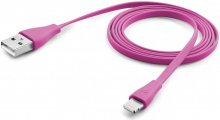 Кабель Cellular Line AM / Lightning 1m Pink (USBDATACFLMFIIPH5P)