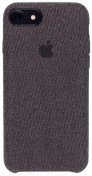 Чохол HiC for iPhone 7/8/SE - Apple Fabric Case Dark Gray