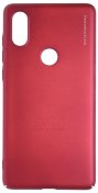 Чохол X-LEVEL for Xiaomi Mix 2s - Knight series Wine red