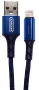 Кабель JoyRoom S-M364 Intelligent Lightning AM / Lightning 1m Blue (S-M364 1m Blue)