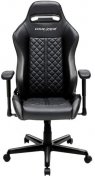 Крісло ігрове DXRacer Drifting OH/DH73/NG PU шкіра, Al основа, Black/Grey