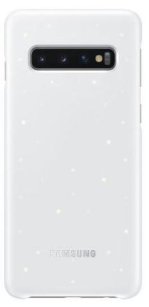 Чохол Samsung for Galaxy S10 G973 - LED Cover White  (EF-KG973CWEGRU)