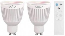 Смарт-лампа WiZ LED Smart GU10 (комплект 2 штуки) + пульт керування