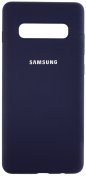 Чохол HiC for Samsung S10 Plus - Silicone Case Midnight Blue Full Protection  (SCS10PMBL)