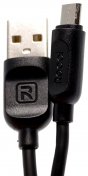 Кабель Recci RCM-P100 AM / Micro USB 1m Black (RCM-P100 Black)