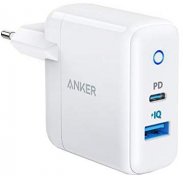Зарядний пристрій Anker PowerPort 2 2xUSB 30W White (A2321L21)