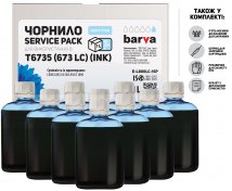Чорнило Barva for Epson L800/L810/L850/L1800 (T6735) Light Cyan (10x100г)
