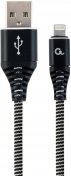 Кабель Cablexpert premium AM / Lightning 2m Black (CC-USB2B-AMLM-2M-BW)
