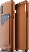 Чохол MUJJO for iPhone Xs/X Full Leather Wallet Tan  (MUJJO-CS-092-TN)
