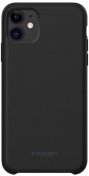 Чохол Spigen for iPhone 11 - Silicone Fit Black  (076CS27528)