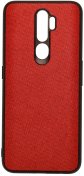 Чохол Milkin for Oppo A5 2020 - Fabric Phone Case Red