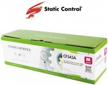 Совместимый картридж Static Control HP CLJP CF543A (203A) Magenta (002-01-SF543A)