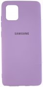 Чохол Device for Samsung Note 10 Lite -  Original Silicone Case HQ Light Violet  (Silicone Case Samsung Note 10 Lite)