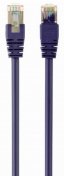 Патч-корд Cablexpert CAT6 S/FTP RJ45 1m Purple (PP6A-LSZHCU-V-1M)