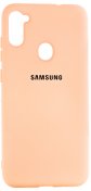 Чохол Device for Samsung A11 A115 2020 - Original Silicone Case HQ Peach  (SCHQ-SMA11-PC)