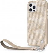 Чохол Moshi for Apple iPhone 12 Pro Max - Altra Slim Case with Wrist Strap Sahara Beige  (99MO117308)