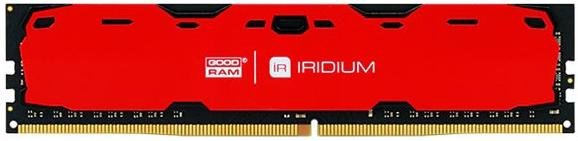 Оперативна пам’ять GOODRAM Iridium Red DDR4 1x16GB (IR-R2400D464L17/16G)