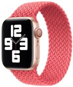 Ремінець HiC for Apple Watch 38/40mm - Braided Solo Loop Pink Punch - Size M (38/40mm Braided Pink Punch M)