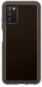 Чохол Samsung for Galaxy A03s A037 - Soft Clear Cover Black  (EF-QA037TBEGRU)