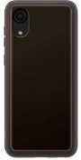 Чохол Samsung for Galaxy A03 - Soft Clear Cover Black  (EF-QA032TBEGRU)