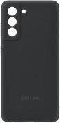 Чохол Samsung for Galaxy S21 FE - Silicone Cover Dark Gray  (EF-PG990TBEGRU)