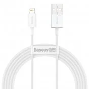 Кабель Baseus Superior Series Fast Charging 2.4A AM / Lightning 0.25m White (CALYS-02)