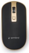 Миша Gembird MUSW-4B-06-BG Black/Gold