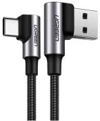 Кабель UGREEN US176 AM / Type-C 1m Black (UGR-20856)