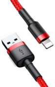 Кабель Baseus Cafule 2A AM / Lightning 3m Red (CALKLF-R09)