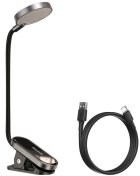 Лампа Baseus Comfort Reading Mini Clip Lamp Dark Gray (DGRAD-0G)