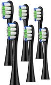 Насадка для зубної щітки Oclean P1C5 B06 Plaque Control Brush Head Black 6psc (6970810552232)