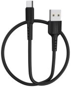 Кабель BOROFONE BX16 Easy 2A AM / Type-C 1m Black  (BX16CB)
