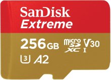 Карта пам'яті SanDisk V30 A2 Class 10 UHS-I U3 Micro SDXC 256GB with adapter (SDSQXAV-256G-GN6MA)